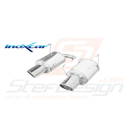 Silencieux Inoxcar STI 2015-2019  Sortie Ovale42790