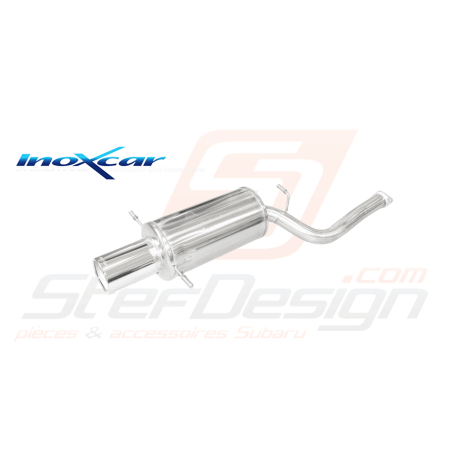 Silencieux Inoxcar Impreza GT 93-00 / 1 Sortie MEGA 120mm homologué42809