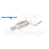Silencieux Inoxcar Impreza GT 93-00 / 1 Sortie MEGA 120mm homologué42809