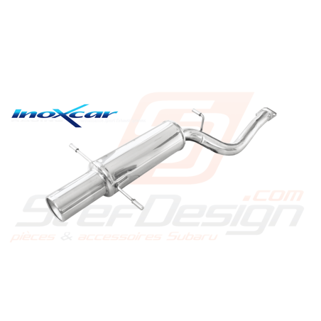 Silencieux Inoxcar Impreza GT 93-00 / 1 Sortie 102mm (non homologué)42815