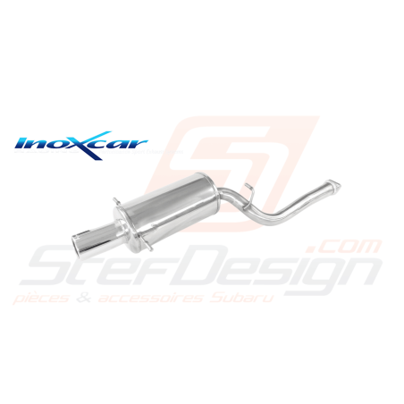 Silencieux Inoxcar Subaru WRX/STI 2001/2007 1 Sortie 102mm (homologué)42826