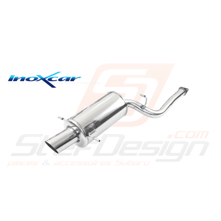 Silencieux Inoxcar Subaru WRX/STI 2001/2007 1 Sortie 101mm Rally42828