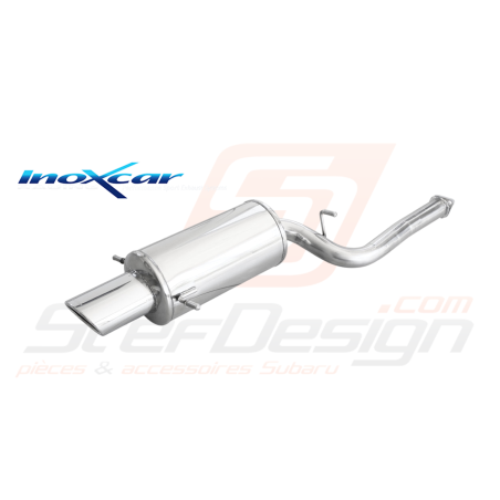 Silencieux Inoxcar Subaru WRX/STI 2001/2007 1 Sortie 150x105mm (homologué)42831