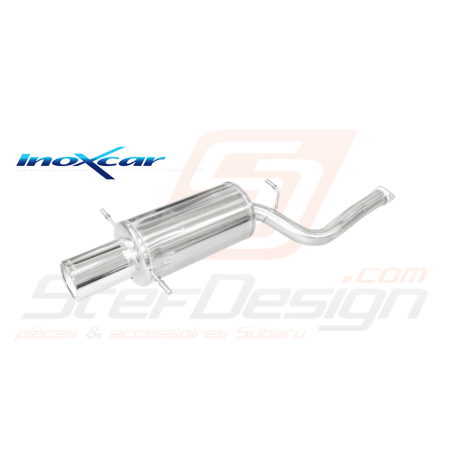 Silencieux Inoxcar Subaru WRX/STI 2001/2007 1 Sortie Mega 120mm (homologué)42832