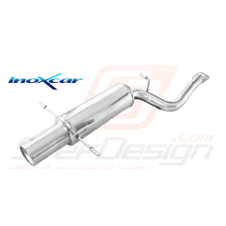 Silencieux Inoxcar Subaru WRX/STI 2001/2007 1 Sortie 102mm (non homologué)42834