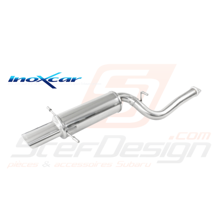 Silencieux Inoxcar Subaru WRX/STI 2001/2007 1 Sortie 120x80mm (non homologué)42835
