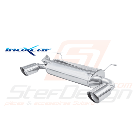 Silencieux Inoxcar Subaru BRZ/Toyota GT86 Sortie 114mm Racing42844