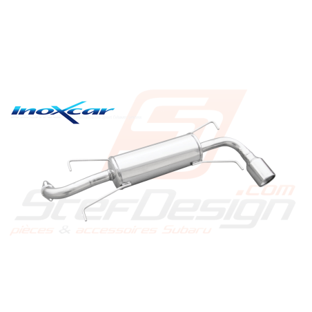 Silencieux Inoxcar Impreza 2.0L R (150CV) 2007+ Sortie 102mm42900