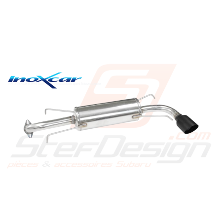 Silencieux Inoxcar Impreza 2.0L R (150CV) 2007+ Sortie 100mm X-RACE BLACK42905