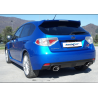 Silencieux Inoxcar Subaru STI 2008-2010 / 2 sorties diamètre 150X105mm Ovale homologué42910
