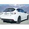 Silencieux Inoxcar Subaru STI 2008-2010 / 2 sorties diamètre 80mm Racing homologué42912