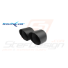 Silencieux Inoxcar Subaru STI 2008-2010 / 2 sorties diamètre 80mm X-RACE Black homologué42914