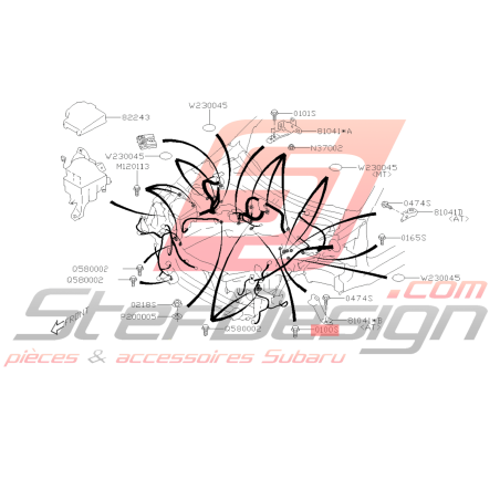 Vis Origine Subaru GT WRX STI BRZ FORESTER42924 Vis Origine Subaru GT WRX STI BRZ FORESTER42924