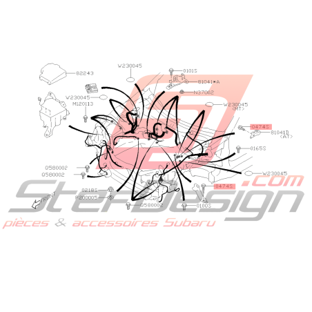Vis divers Subaru GT WRX STI BRZ FORESTER42926