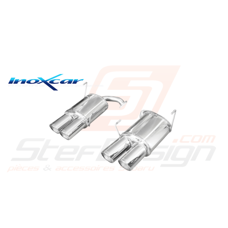 Silencieux Inoxcar STI 2011-2014 / 2 sorties 90mm X-RACE (homologué)42936
