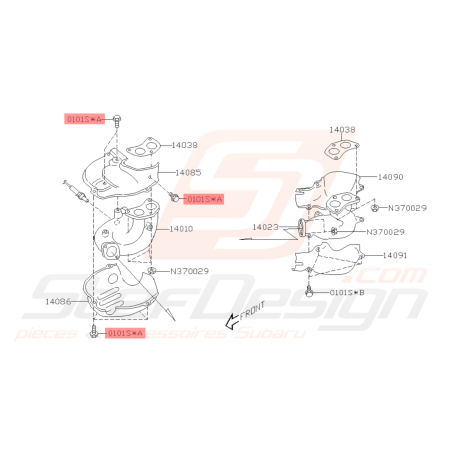 Vis Origine Subaru WRX STI BRZ FORESTER43001