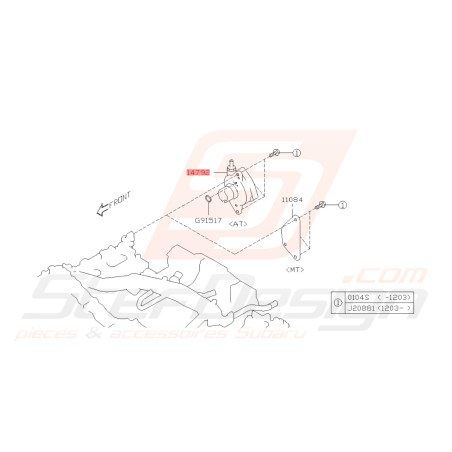 Pompe à Vide Subaru BRZ/Toyota GT86 13-1943061