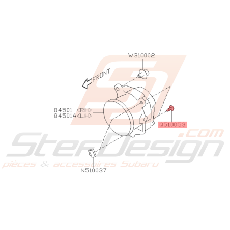 Vis Taraudeuse Origine Subaru WRX STI et BRZ43084