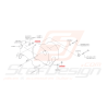 Écrou boîte (niveau guide de centrage) Subaru GT 93-00 WRX 01-10 STI 01-19 BRZ 13-19 FORESTER 97-02/05-0743112
