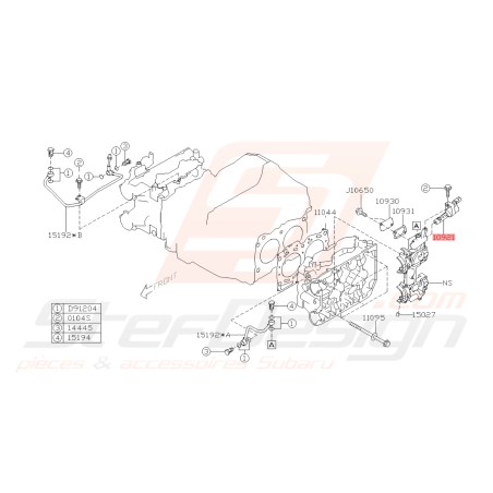 Capteur came variable admission Origine Subaru WRX STI 06-10 FORESTER 05-0743130