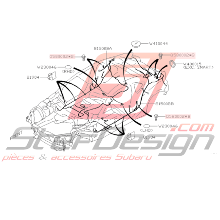 Vis Taraudeuse Hexagonale Origine Subaru GT 97-00 WRX STI 01-14 BRZ 13-1943190 Vis Taraudeuse Hexagonale Origine Subaru GT 97-00 WRX STI 01-14 BRZ 13-1943190