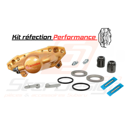 Kit réfection Complet Performance avec pistons étriers arrières Brembo Subaru STI 01-0743203