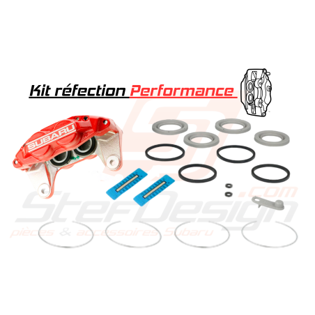 Kit réfection Performance étrier avant  Subaru Impreza GT /WRX 4 pistons43208