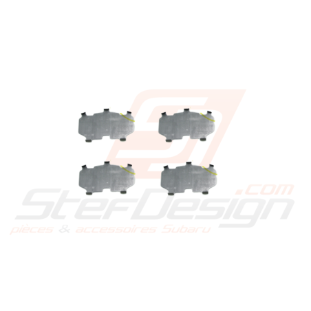 Kit tôle pare-chaleur Plaquettes de Frein Avant Subaru GT 95/9843217