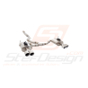 Cat-back Inox Xforce 76 mm à clapet VAREX Subaru STI 2011-201943224