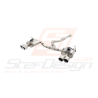 Cat-back Inox Xforce 76 mm à clapet VAREX Subaru STI 2011-201943225