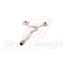 Cat-back Inox Xforce 76 mm à clapet VAREX Subaru STI 2011-201943228