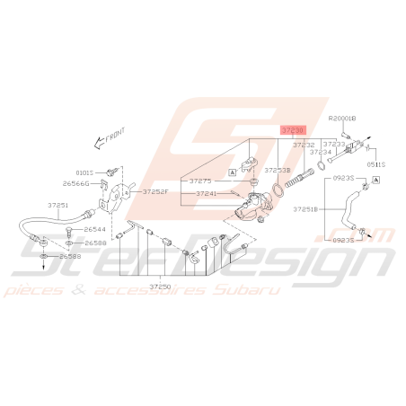 Émetteur d'embrayage Origine Subaru STI 2015 et LEVORG 201643244
