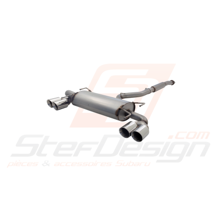 Cat Back Varex à Double sortie Subaru Impreza STI 08-1443264