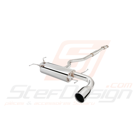 Cat-Back Xforce Finition poli (inox 304) Subaru WRX Hatchback 2008-201143358
