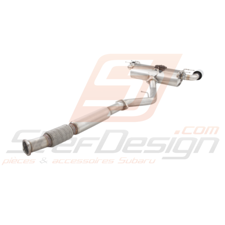 Cat back Xforce Varex à valve Subaru BRZ / Toyota GT8643371