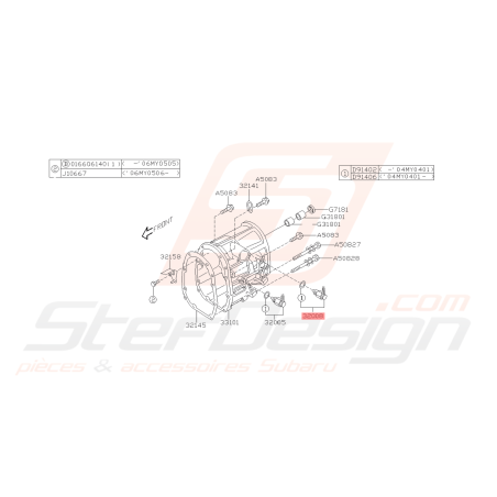 Capteur point mort Origine Subaru WRX 07/04-10 FORESTER 05-0743413