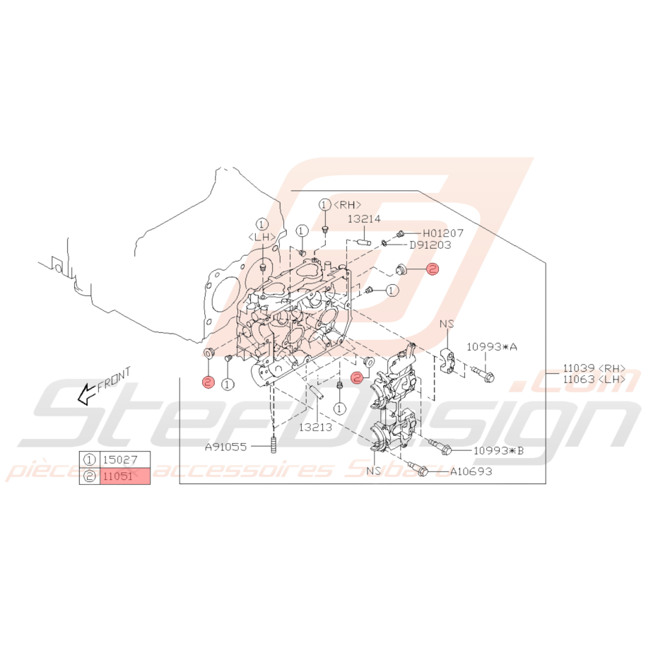 Bouchon De Remplissage D'huile Moteur En Aluminium Pour Subaru STI WRX GC GD GF GM GG - Couleurs Multiples (or, Rouge, Bleu, Argent...)