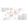 Pignon de renvoie boite de transfert Boite 5 Subaru WRX 06-10 / 2.0 R 07 FORESTER 05-0743448 Pignon de renvoie boite de transfert Boite 5 Subaru WRX 06-10 / 2.0 R 07 FORESTER 05-0743448