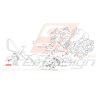 Vis de poulie vilebrequin Origine Subaru GT 97-00 WRX STI 01-19 FORESTER43467