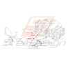 Vis de galet lisse de distribution Origine Subaru GT WRX STI Forester Turbo 97-02/05-0743472 Vis de galet lisse de distribution Origine Subaru GT WRX STI Forester Turbo 97-02/05-0743472