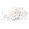 Galet cranté SUBARU GT 93-00 WRX/STI 01-19 Forester Turbo 97-02/05-0743476
