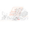 Joint étanchéité courroie Origine Subaru GT 97-00 WRX STI 01-07 / 15-19 Forester 97-02/05-0743478