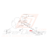 Couvercle Ressort Origine Subaru WRX 01-10 FORESTER 05-0743511