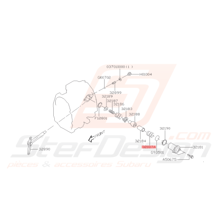Ressort Origine Subaru WRX 08-10 FORESTER 05-0743514