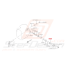 Entretoise sélecteur Origine Subaru GT 93-00 WRX 01-10 FORESTER 05-0743518