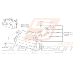 Phare avant origine subaru...