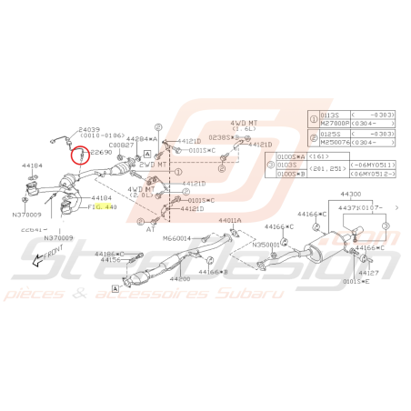 Sonde lambda adaptable pour subaru impreza /forester / legacy43564