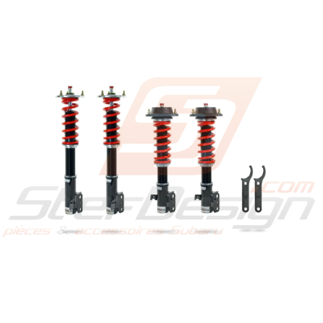 Kit Combinés Filetés Réglables Pedders pour Subaru Forester 02-0843716