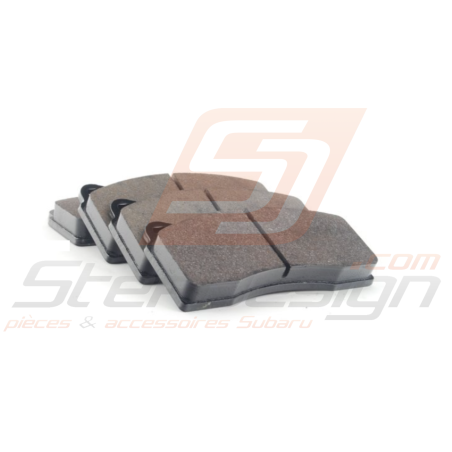 Plaquettes arrière HAWK HP + pour étrier 6 pistons S206 / S20743723