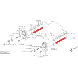 Arbre à cam échappement...